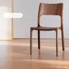 Silla de comedor de nogal negro norteamericano transfronteriza, silla moderna minimalista para uso doméstico con respaldo, silla de escritorio, silla Shuke de madera maciza nórdica