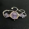 Reloj de Cadena Morado Fantasía Vintage en Morado Fantasía