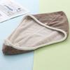 Ventas Directas de Fábrica Soporte Bordar Logo Personalizado Doble Capa Terciopelo Coral Gorro Secador de Cabello Gorro de Ducha para Mujer Secado Rápido Absorbente Toalla Secadora de Cabello