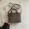 Bolso Cubo Retro Sencillo Bolso de Moda Casual 2026 Otoño Nueva Textura Personalidad de Mujer Bolso de Hombro Único Cruzado