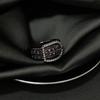 Light Luxury High-end Sense Ins Cold Style Francês Full Diamond Zircon Open Ring Niche Design Sense Butterfly Ring para mulheres