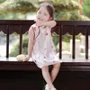 Qipao de Verano para Niñas Nuevo Estilo Chino Ropa Infantil Hanfu para Estudiantes Jóvenes Vestido sin Mangas Estilo Nacional