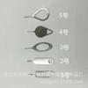 Adecuado para Accesorios de Teléfono Móvil iPhone y Android Pin Extractor de Tarjeta Ranura para Tarjeta Pin Extractor de Tarjeta Apple Calidad Buena Extractor de Tarjeta Al por Mayor