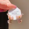 Pendientes de Flor con Perlas de Imitación Incrustadas de Diamantes de Aguja Plateada Lujo Ligero Pendientes Retro Europeos y Americanos de Gama Alta Pendientes Dulces Elegantes de Nicho