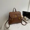 Mochila Casual Simple para Mujer 2026 Nueva Tendencia Mochila para Viajes Diarios Versátil de Gran Capacidad Piel Suave Popular Mochila Escolar