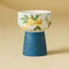 Xícara de chá de orquídea e canela salpicada de ouro feita de fábrica, conjunto de chá kung fu pintado à mão, xícara especial de mestre, xícara de chá requintada exclusiva pessoal