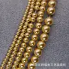 Artesanía Coreana Vidrio de Alta Calidad Perla de Imitación Perlas Redondas DIY Joyería Accesorios para Collares Perlas Sueltas Perlas Hechas a Mano