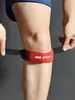 Cuero Genuino Silicona Líquida Cinturón Rotuliano Grado Profesional Running Baloncesto Protección de Rodilla Deportes Especiales Antideslizante Cuerda para Saltar Menisco