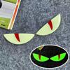 Motocicleta carro elétrico Suzuki 125 olhos de demônio dominador adesivo luminoso gato mágico adesivos decorativos bezerro motocicleta elétrica criativo