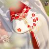 [Qian Li] bolsita Accesorios Hanfu monedero mariposa colgante bordado bolsita antigua bolsa vacía venta al por mayor