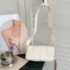 Stock de Excedente de Exportación al por Mayor Grupo de Compra para Transmisión en Vivo~Bolso de Hombro de Gama Alta de Nicho Único Bolso Cuadrado Pequeño Tejido