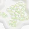 Cuentas acrílicas transparentes con purpurina, hechas a mano, para hacer manualidades, accesorios de ropa, bolsas, pulseras, cuentas cargadas.