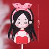 520 día de San Valentín hermosa decoración romántica para pastel que el corazón de niños y niñas papel amor plug-in rojo en línea 520 plug-in