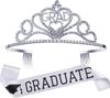 Temporada de Graduación Traje de Corona con Correa para el Hombro GRAD Baile de Graduación Actuación Tema de la Temporada de Graduación Fiesta Cinturón de Etiqueta Traje