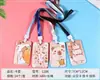 Lanyard Fosco Hello Kitty Desenho Animado Porta-Crachá Menina Panda Fofa Porta-Cartão Coração Porta-Cartão de Ônibus Acessório de Cartão de Refeição