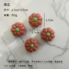 Modelo de Simulación de Verduras Mini Juguete de Comida Materiales para Casa de Muñecas Accesorios de Resina Pasador Hecho a Mano Decoraciones Adornos Cabeza de Ajo