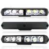 Venda direta da fábrica 18W luzes de carro modificado luzes de trabalho LED 6 lentes de contas luzes LED fileira única luzes de tira faróis