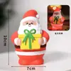 Decoração de Bolo de Natal Estrelinha Luz Noturna Brilhante Mesa de Sobremesa de Aniversário Infantil Decorações de Mesa de Sobremesa de Vinil