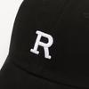 Nuevo Sombrero Etiqueta R para Mujer con Abertura para Mostrar la Cara Gorra de Béisbol Deportiva Casual de Copa Dura Celebridad de Internet Estilo K Visera Solar para Hombre Gorra con Visera