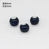 Cuentas Sueltas de Cerámica Jingdezhen Color Caramelo de 8 mm Esmalte de Color Material para Tejer Joyería DIY Pulsera Personalizada