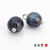 Pies de cobre de vidrio cárdigan cheongsam para mujer joyería costura a mano hebilla de color forma de flor abrigo abrigo camisa camisa botón de camisa