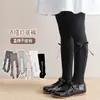 Medias para Niñas Primavera Nuevo Estilo Doble Volante Lazo Calcetines para Bebés y Niños Pequeños Ropa Exterior Leggings
