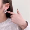 2023 Doce Taro Bobo Doce Menina Transparente Amor Temperamento Versátil Brincos Colar com Pino de Prata 925