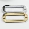 Vendas diretas da fábrica 30mm fivela quadrada de metal acessórios de ferragens para roupas e bagagem fivela de boca quadrada de fundição de liga de zinco