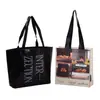 Bolsa de Tecido com Filme Brilhante para Comércio Exterior Personalização Grande Capacidade Publicidade Residencial Exposição Presente Personalização de Bolsa de Compras