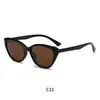 Nuevo Stock Gafas de Sol de Alta Gama para Mujer de Moda Tendencia Estilo Callejero Gafas de Sol Anti-UV TR Polarizadas UV400