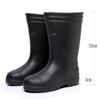 Botas de Lluvia de Espuma Eva Lutai Blancas Sanitarias para Cocina Zapatos para Agua Botas para Alimentos Zapatos de Trabajo Antideslizantes Resistentes al Aceite Botas de Lluvia