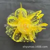 Tocados para Novias Europeas y Americanas Transfronterizos Flor de Plumas Malla para Festival de Carreras de Caballos Diadema de Plumas Pinza para el Pelo Tocados