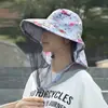 Sombrero de Sol Transpirable Anti-Mosquitos para Hombres y Mujeres Primavera y Verano Exterior Ala Ancha Pesca Camping Recolección de Té Sombrero