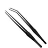 Pinzas para Plantas Acuáticas de Acero Inoxidable, Tijeras para Plantas Acuáticas, Juego de Herramientas de Limpieza para Paisajismo de Acuarios, Pinza Negra para Plantas Acuáticas, Raspador de Algas