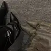 Botas plissadas empilhadas de bico fino com design exclusivo, novo modelo da primavera de 2026, botas longas de cano largo com fivela de cinto, botas de montaria de cano alto