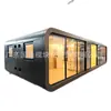 Fabricante Integrado de Casas de Comercio Exterior Cápsula Espacial B&B Cápsula de Manzana Casa Modular Villa de Acero Ligero Casa con Estructura de Acero