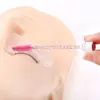 Pincel de cílios Qiansong trade tube produto novo de comércio exterior com pincel de cílios de diamante Haste de Cristal pincel de maquiagem portátil