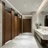 HPL SPC Aluminio Panal PVC Tablero Escuela Fábrica Edificio Baño Público Partición Lavadero Baño Partición Impermeable
