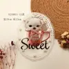 Pintura quente de fábrica renda fofa patch universal decoração de mochila infantil acessórios de vestuário renda renda respirável atacado