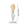 Fabricante Set de Cuchillos para Queso Cuchillo y Tenedor para Queso Set de Acero Inoxidable Set de Tres Piezas de Cuchillo y Tenedor para Queso Set de Cuatro Piezas de Cuchillo para Mantequilla