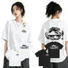 Camiseta Corteiz estilo Dog Pound con cabeza de bulldog, estampado hip-hop retro, venta al por mayor desde el fabricante