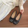 Zapatos Mary Jane con Lazo Estilo Femenino Zapatos para Mujer 2026 Otoño Nuevo Estilo Suela Plana Boca Baja Suela Suave Casual Versátil Zapatos Individuales