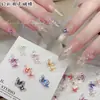 Celebridad de Internet Elfo Sinfónico Mariposa Arte de Uñas Diamante Resina Aurora Destello Denso Hielo Transparente Super Destello Accesorios Tridimensionales Decoraciones para Uñas