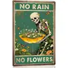 Póster Interesante de Calavera Placa de Aluminio Lata Pintura Bar Barbacoa Ktv Restaurante Club Jardín Señal Metálica Decoración