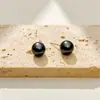 Pendientes Redondos de Perla, Pendientes de Lujo Ligero, Versátiles para el Trabajo