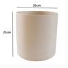 Vasos de Barro para Flores de Cerâmica de Média Temperatura Queimados Simplesmente Podem Ser Coloridos e Pintados por DIY, Absorvem Água e Controlam Raízes, Vasos de Cerâmica Grossa para Plantas Verdes