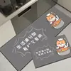Alfombrilla Antideslizante de Barro Diatómico para Cocina Alfombra de Secado Rápido para Baño Felpudo Antideslizante para Baño Felpudo Resistente a Manchas para Entrada de Sala de Estar