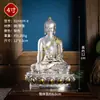 "Buda Bao Sheng" totalmente dourado da aldeia de Xizang, estátua de cobre "Buda das Cinco Direções" feita à mão para decoração de casa