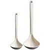 Cucharón Grande de Fibra de Trigo Engrosada Resistente a Altas Temperaturas con Mango Largo para Uso Doméstico, Adecuado para Servir Gachas y Sopa de Arroz, Cuchara Pequeña Estilo Japonés