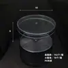 Caja redonda para galletas caja para lasaña de frutas pastel caja para galletas chocolate inyección caja de plástico transparente frasco sellado